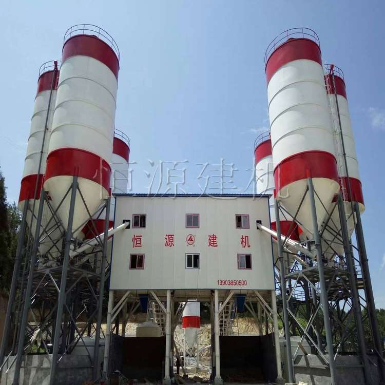 HZS120 Stationary Concrete Batching Plant