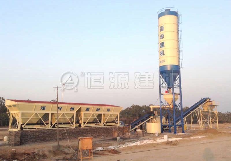 600型稳定土拌合站发货现场