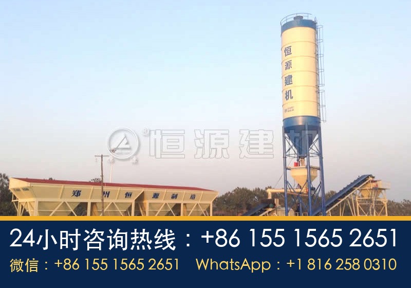 600型稳定土拌合站发货现场