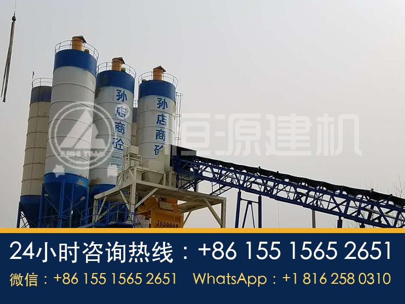 120商混搅拌站,120方搅拌站