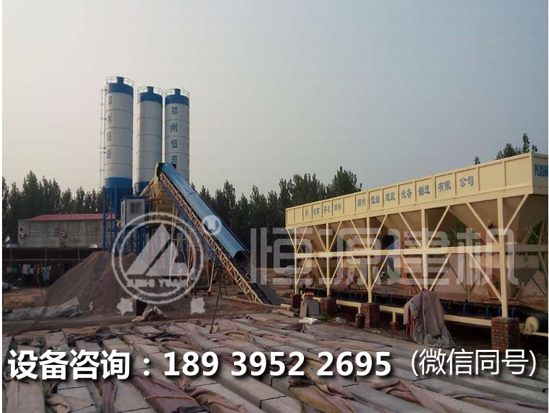 投资套HZS60型搅拌站设备多少钱,HZS60工程搅拌站多少钱
