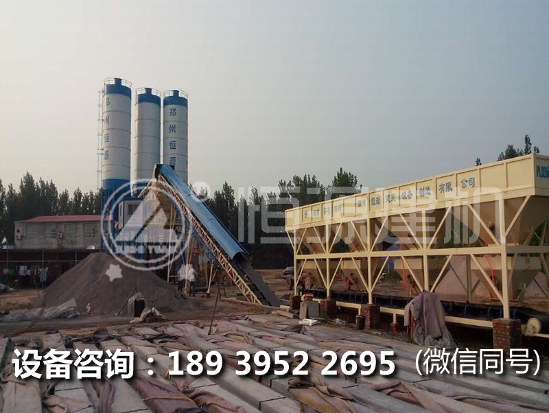 建一个60型混凝土搅拌站多少钱？HZS60搅拌站的价格？