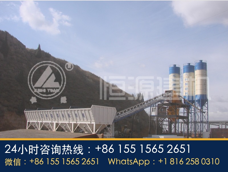 90型搅拌站多少钱套呢?HZS90混凝土搅拌站的价格