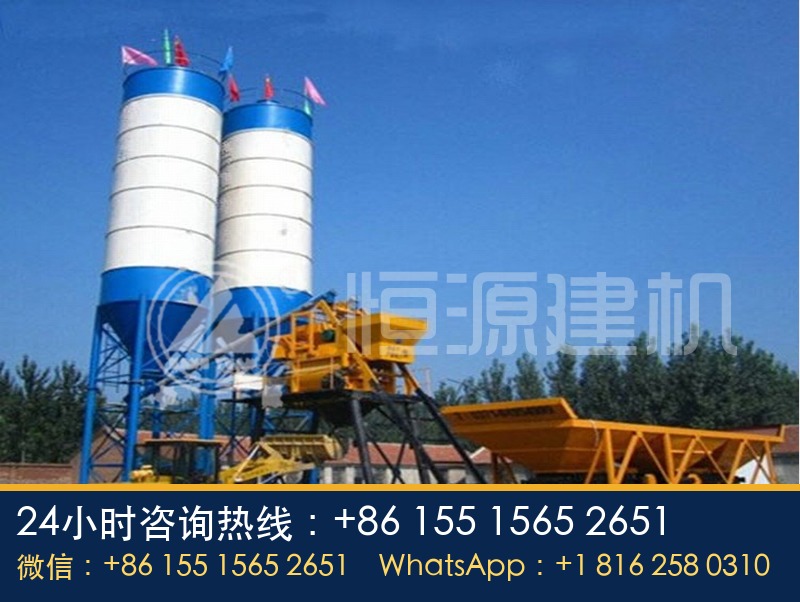 投资建设套HZS25小型搅拌站需要多少资金