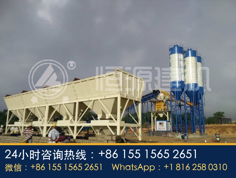 HZS120型混凝土搅拌站多少钱?120型搅拌站的价格。