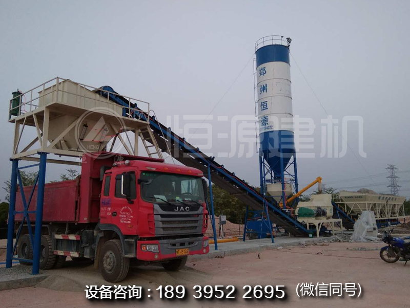 水稳拌和机800型双拌缸次出多少料,800水稳站