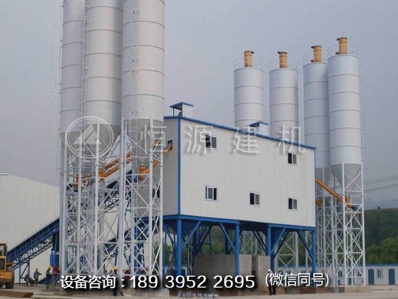 双180搅拌站,年产100万立方搅拌站