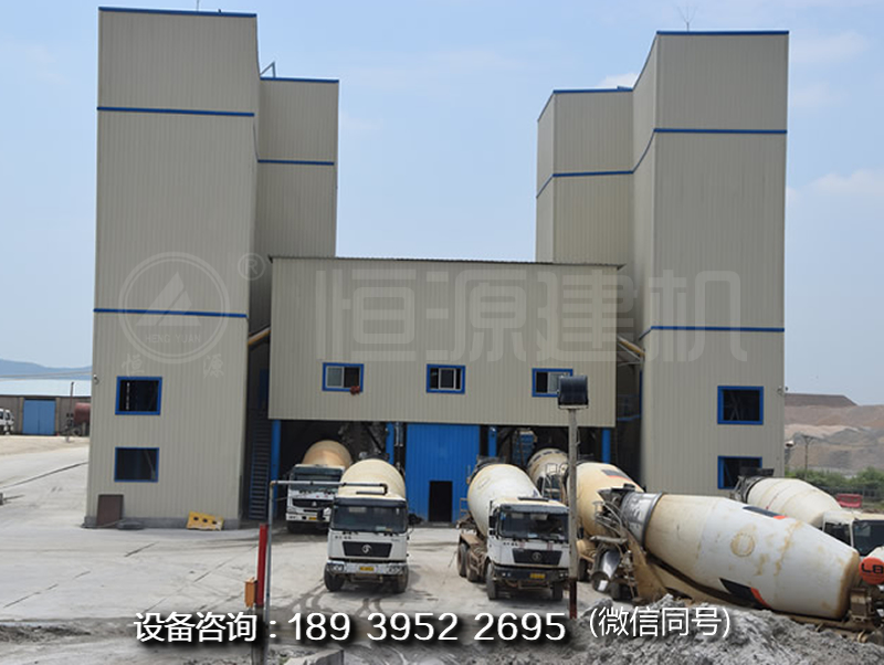 2hzs180混凝土搅拌站