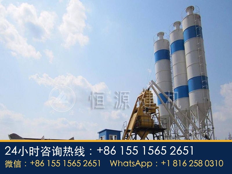 混凝土搅拌站75多少钱套,hzs75搅拌站多少钱