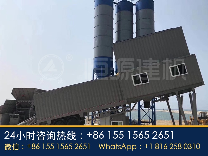 车载大型移动搅拌站