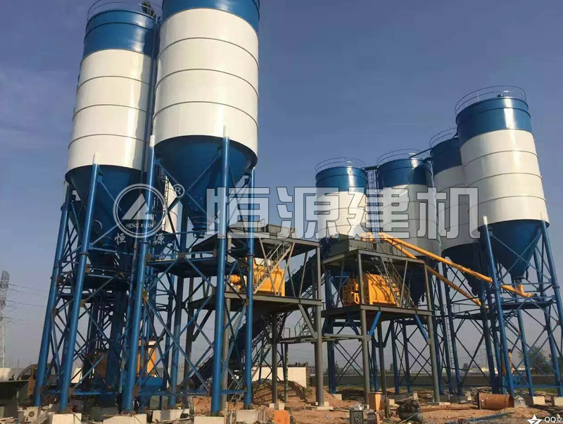 js1500混凝土搅拌站设备