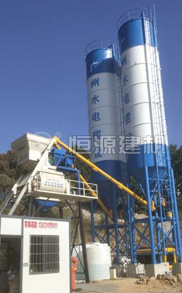 hzs50型混凝土搅拌站