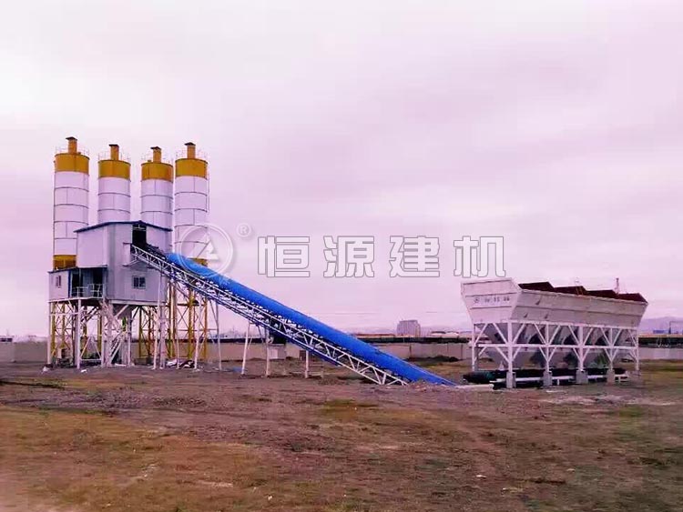 建一套HZS180商混搅拌站设备算下来大概需要多少钱