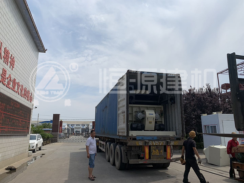 恒源建机混凝土搅拌站生产设备受国际市场青睐
